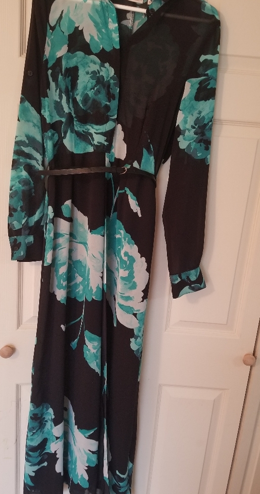 Maxi long sleeves dress. Modest dress